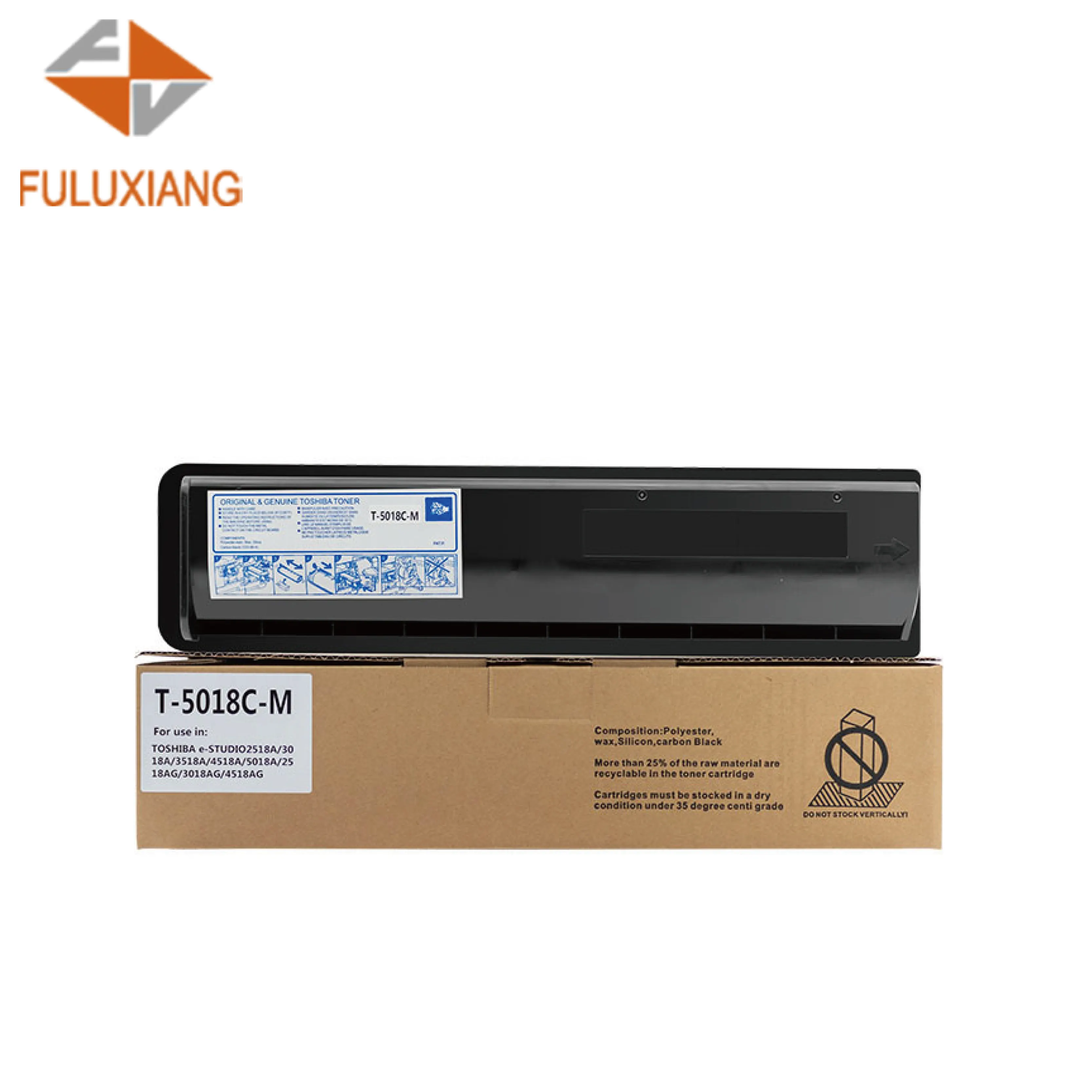 FULUXIANG-Cartucho de tóner compatible con Toshiba e-studio 2518A, 3018A, 3518A, 4518A, 5018A