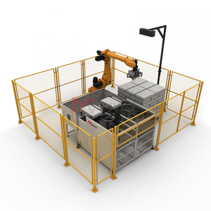 Industrial Manipulator <strong>Robot</strong> Arm Depalletizer and 25kg 30kg Bag Opening Cell <strong>Machine</strong> <strong>Automatic</strong> Debagging Feeding <strong>System</strong> - Product Image 1