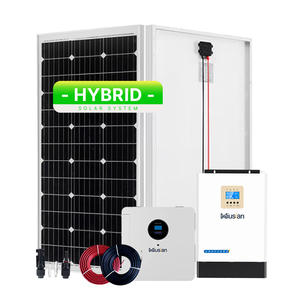 Systèmes Solaires Kit Complet Kit de Panneau Solaire Hors Réseau 2000w Systèmes de Rayonnage Solaire à Montage au Sol - Product Image 2