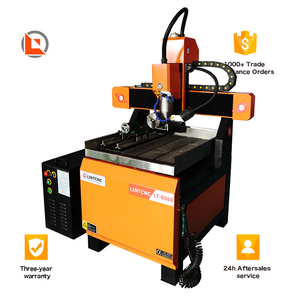 Máquina enrutadora CNC de alta precisión 6060, Control numérico por ordenador, molde de Metal, artesanías de tallado de Jade - Product Image 1