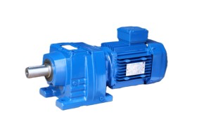 NBR系列刚性齿面螺旋齿轮箱齿轮减速器，带220V 380V 400V 415V 440V 480V交流三相电动机