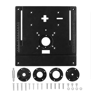 刳刨台插板2合1铝制木工刳刨板木工工作台刳刨板木工工具铣削工具 - Product Image 4