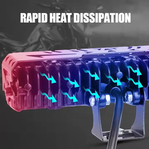 Đèn pha <span class=keywords><strong>LED</strong></span> chiếu xa chiếu gần cho xe máy, xe điện, đèn spotlight năm mắt, hệ thống chiếu sáng ngoài bằng nhôm cho xe máy - Product Image 6