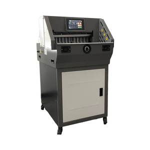 FRONT E460T Factory Price Electric Table Top Guillotine Paper <strong>Cutter</strong> Paper Automatic <strong>Cutter</strong> Cutting Machine - Product Image 1