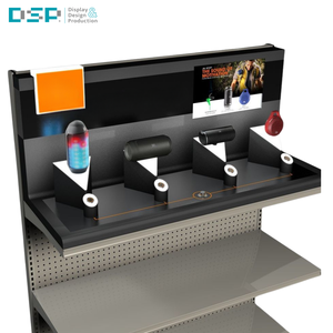 Dsp Việt Nam nhà máy tùy chỉnh Tầng-thường vụ Acrylic bluetooth loa hiển thị đứng với chiếu sáng cơ sở - Product Image 1