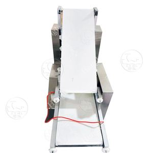 高品質の餃子皮ラッパー製造機2列3列ミニロティ餃子皮製造製造切断機 - Product Image 3