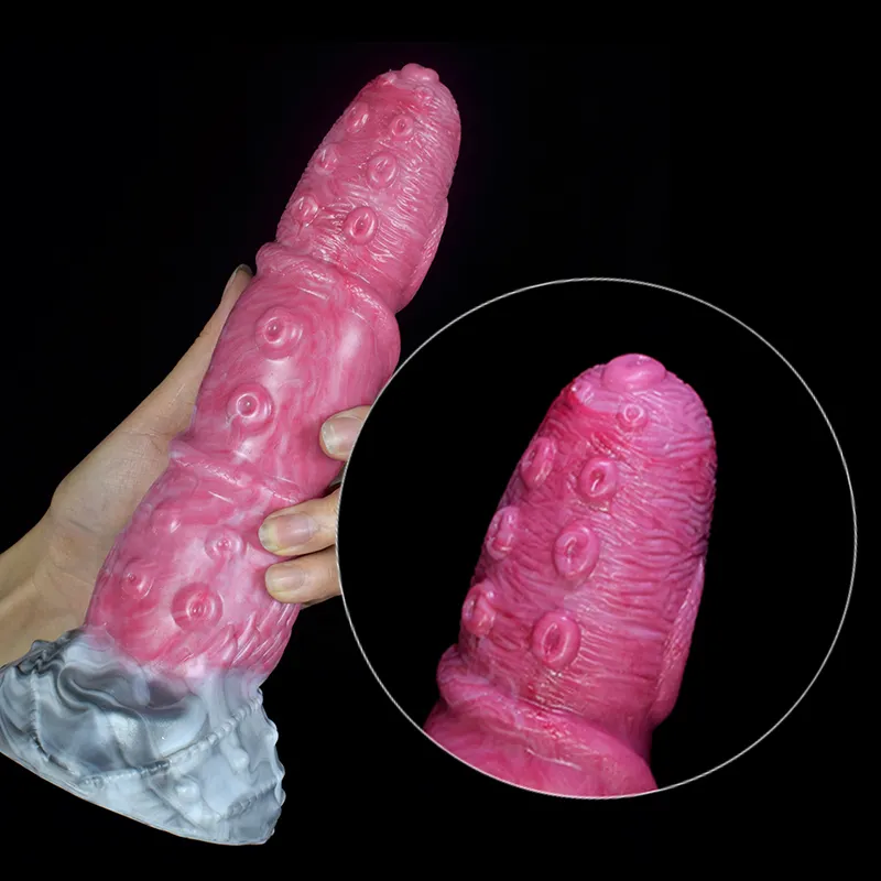 Nuovo stile enorme tentacolo animale vibratore anale realistico polpo Dildo per le donne massaggio vaginale remoto senza fili 18 Plus giocattoli per adulti