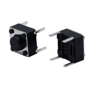 Interruttore tattile verticale a 4 Pin 6x6mm interruttore a pulsante Micro DIP interruttore a contatto normalmente chiuso - Product Image 2
