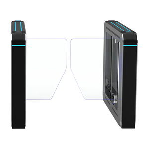 Cancello girevole riconoscimento volto impronta digitale RFID QR codice a barre tessera club sistema di controllo di accesso al luogo pubblico cancello oscillante