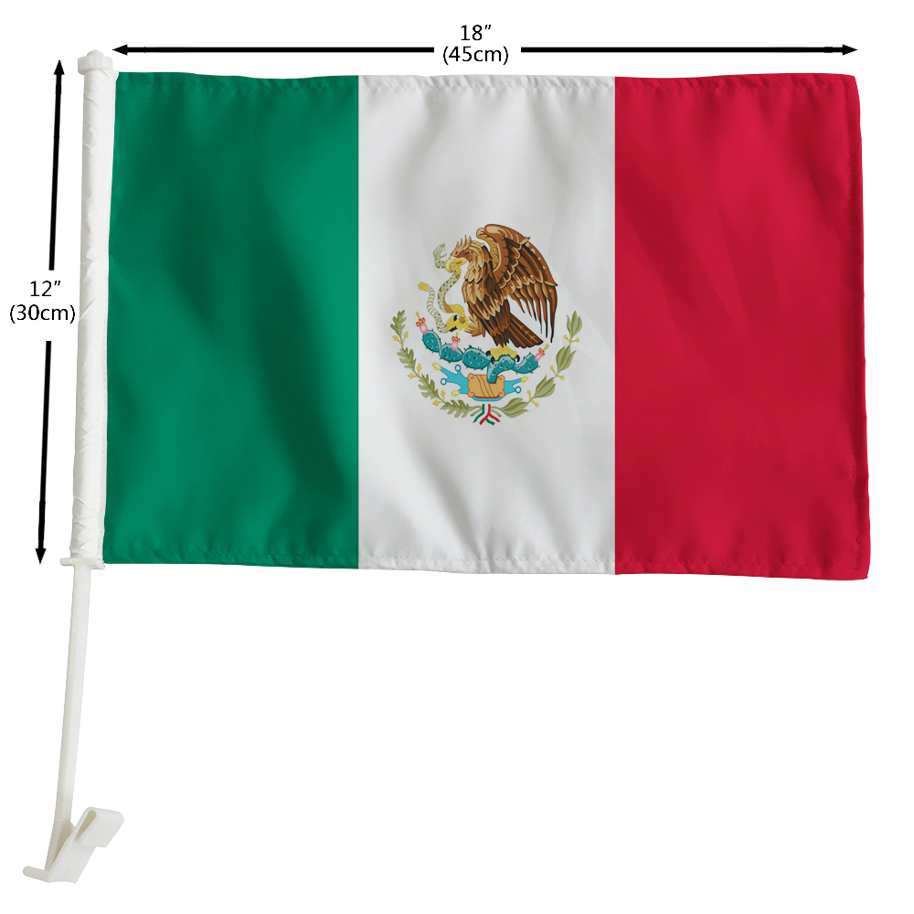 Bandera del coche de México