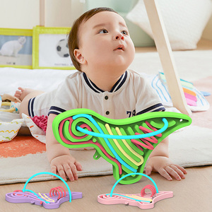 恐竜感覚活動ボード子供のためのそわそわ感覚おもちゃ大人両面デザイン子供細かい運動技能のための忙しいボード - Product Image 2