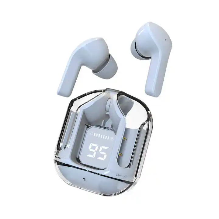Écouteurs sans fil Casque intra-auriculaire stéréo Hifi avec affichage LED Écouteurs sans fil étanches Casque de sport