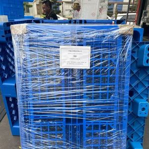 Paleta de plástico de rejilla resistente AOCHEN para almacenamiento de virutas, estanterías automatizadas de almacén y carga de fábrica, palé de plástico - Product Image 5