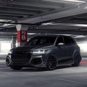Audi Q7 için vücut kiti Q7 yükseltilmiş abt tarzı ön ve arka tampon geniş gövde kiti 17-19Q7 - Product Image 6