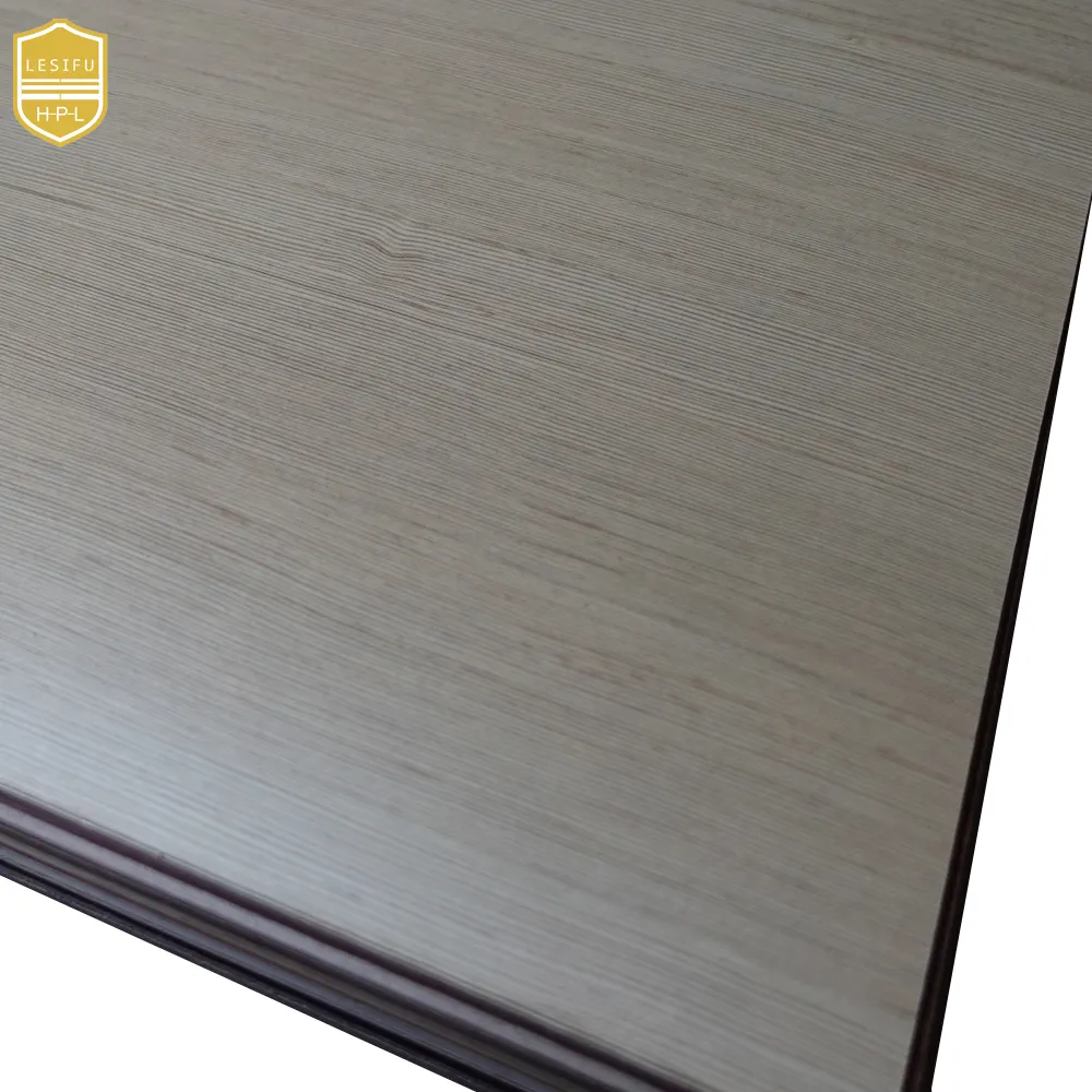 Esifu-tablero impermeable e ignífugo para cocina, armario de materiales laminados con acabado en madera HPL, 8006