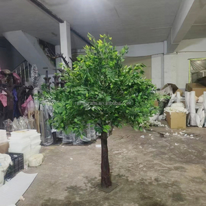 <strong>Real</strong> Looks Natural Artificial Small Table <strong>Trees</strong> Green Plant Fake Flower Wedding Decor Plastic Artificial Green Banyan <strong>Tree</strong> - Product Image 5