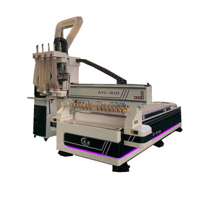 Holz möbel Atc Automatisches Laden und Entladen der Holz bearbeitung atc cnc Router 1325 3-Achsen-Holzgravur Schnitzen - Product Image 1