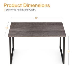 Офисный стол с металлическим каркасом - Product Image 3