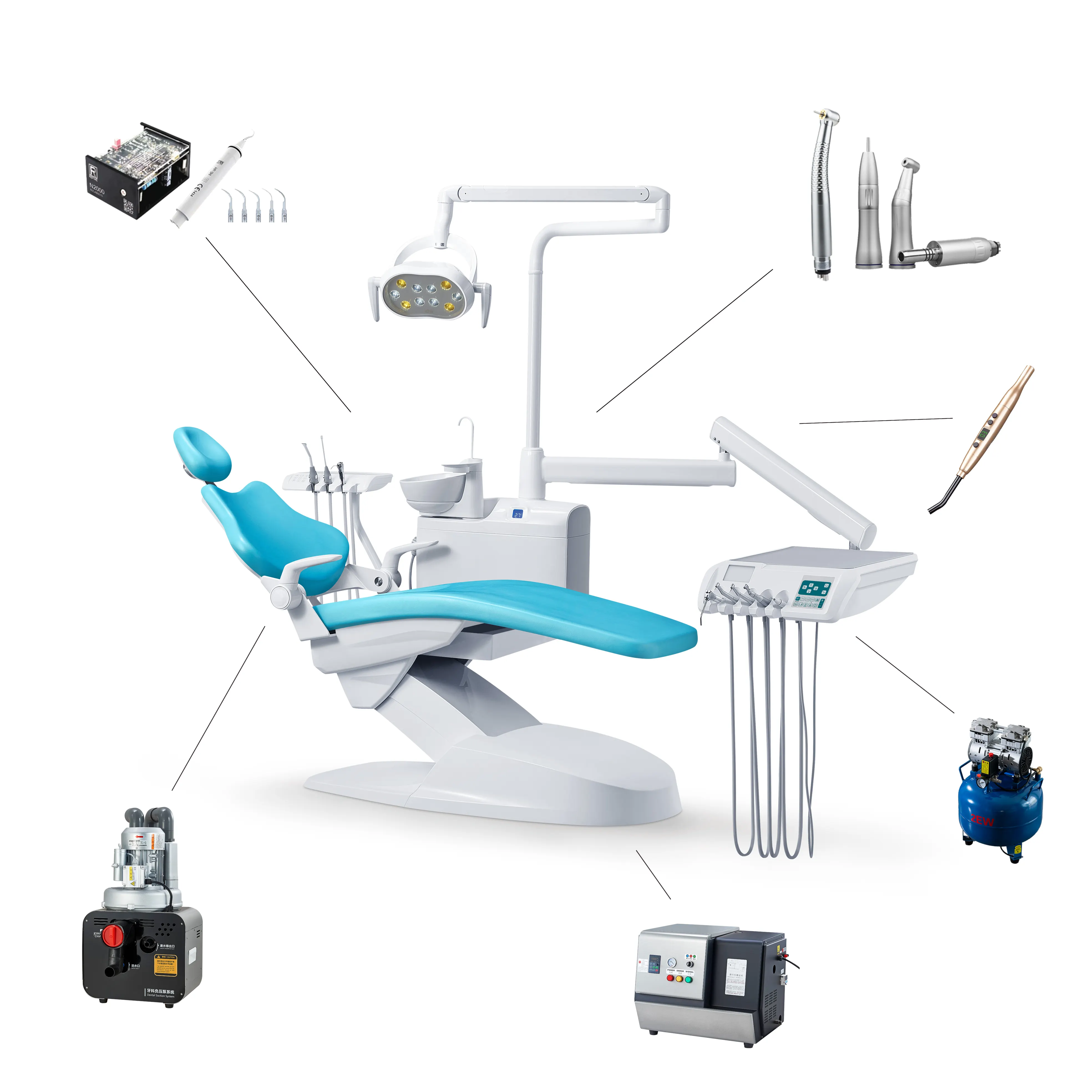 Completo VIP type design suntum gnatus suntem sedia odontoiatrica mobile con il miglior prezzo del produttore sedia sgabello dentale a raggi X