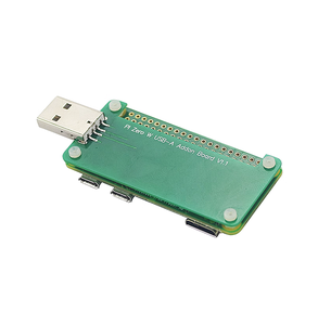 <strong>Raspberry</strong> <strong>Pi</strong> <strong>Zero</strong> USB Adapter USB BadUSB Expansion Board for <strong>Raspberry</strong> <strong>Pi</strong> <strong>Zero</strong> and <strong>Zero</strong> W WH 1.3 with Acrylic Case