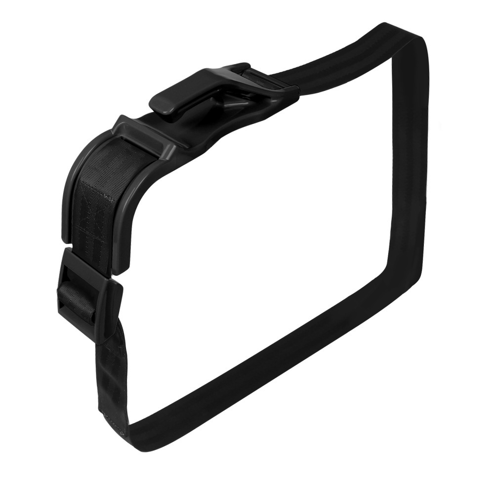 Broche de plástico ABS+ (negro)