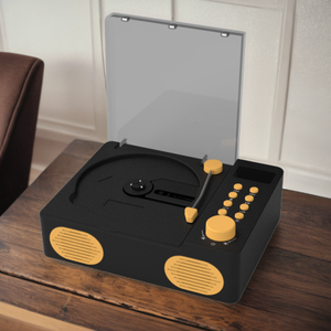 Portable <strong>CD</strong> <strong>Player</strong> with Bluetooth Desktop <strong>CD</strong> <strong>Player</strong> FM Radio LCD Display Support for USB/TF Card/<strong>AUX</strong>/3.5mm <strong>Input</strong> - Product Image 6