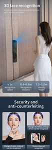 Glomarket Tuya riconoscimento del volto con la chiave della carta di codice della macchina fotografica sblocco biometrico impronta digitale Video Intercom Smart Lock - Product Image 6