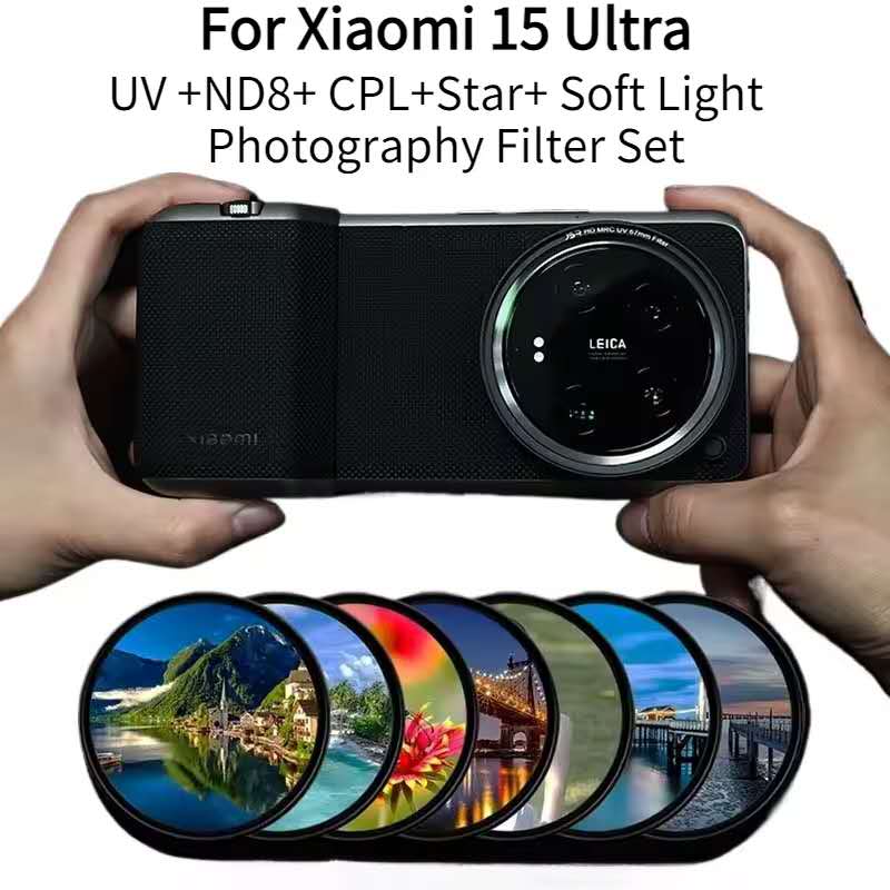 Black - 67mm 5 filters set