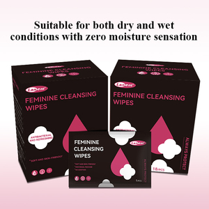 Hoge Efficiëntie Organische Reiniging Vrouwelijke Doekjes Ph-Gebalanceerd Voor Vrouwen Individueel Verpakt Handig Voor Intieme Schoonmaak - Product Image 2