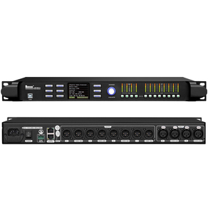 LM848RTプロフェッショナルFIRプロセッサオーディオオーディオエフェクトプロセッサ96KHz4 in 8 out Dspデジタルオーディオプロセッサチャーチステージ - Product Image 4