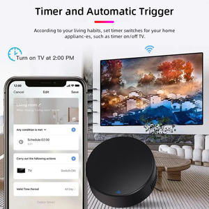 Tuya WiFi evrensel uzaktan ses kontrollü uzaktan fabrika fiyat IR Blaster uzaktan kızılötesi evrensel uzaktan çoklu oda kontrolü - Product Image 2