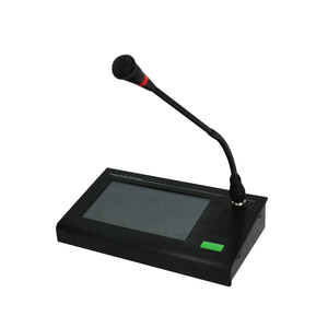 PA <strong>System</strong> Professional <strong>IP</strong>/SIP Network Paging Microphone with <strong>Intercom</strong>, Touch Screen Version with Fast Startup