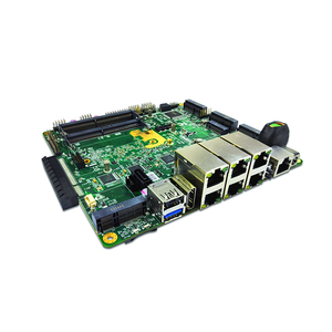 Dispositivo de red Intel Celeron J6412 6 LAN Desktop 1U Servidor Chasis Computadora industrial TPM2.0 DDR4 4SFP Mini PC Pfsense Firew - Product Image 4