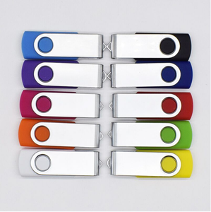 Best Promotional <strong>Custom</strong> USB <strong>Flash</strong> Drives <strong>OEM</strong> ODM Swivel Pendrive with Logos 512MB to 128GB Capacities Plastic USB 2.0 Interface - Product Image 1
