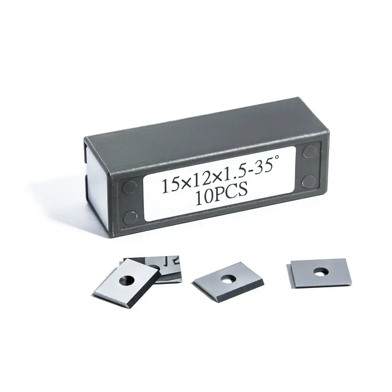 15x12x1.5mm tungsten carbide chèn phế liệu/máy tiện Carbide chèn