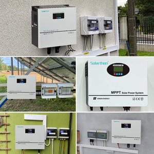 3.3kw 3.5kw 5kw 10kw fuera de la red Inversores solares con sistema de energía solar MPPT Entrada de CC Salida trifásica