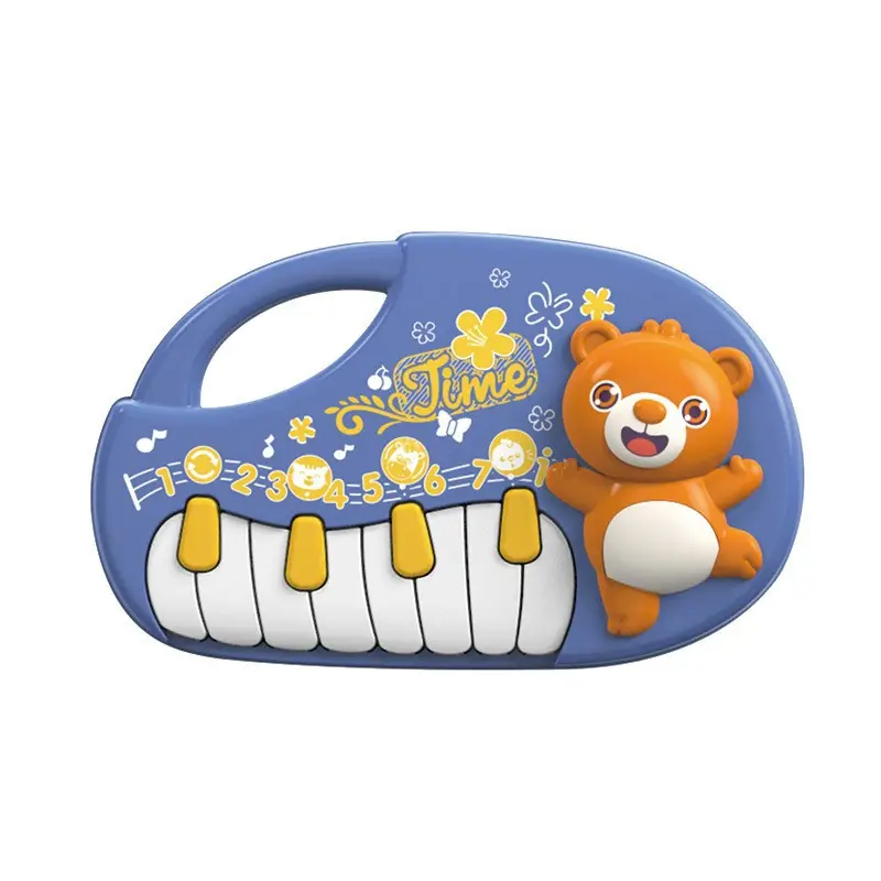 Juguete electrónico de piano para bebés, instrumento musical inteligente, teclado, juguete, dinosaurio, juguetes musicales para niños
