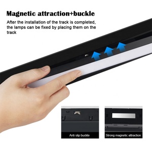 Factory Direct Sales <strong>of</strong> 10/30W Magnetic Suction <strong>System</strong> with Surface Mounted <strong>Embedded</strong> Linear Light and Magnetic Track Light 3000K - Product Image 3