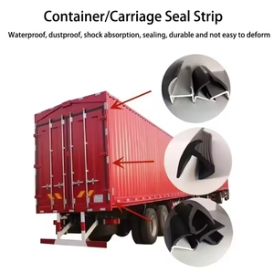 Khô hoặc trong tủ lạnh container phần EPDM cao su vận chuyển xe tải container cao su cửa Gasket con dấu dải - Product Image 6