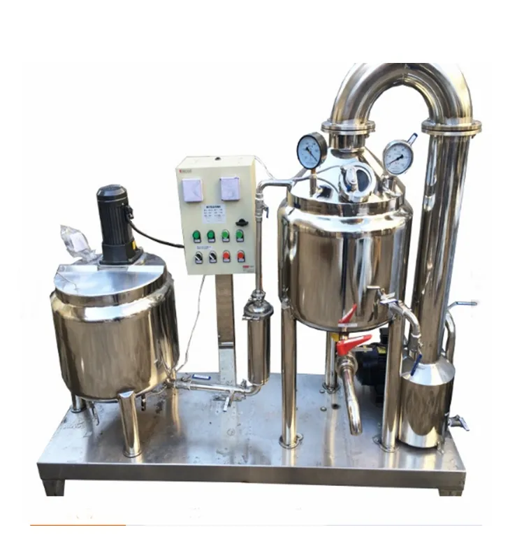 Equipo de concentración, filtración y purificación de miel de acero inoxidable de alta eficiencia y salida/extractor de miel