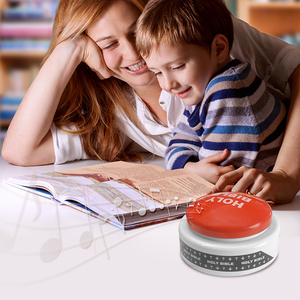 <strong>Talking</strong> and Repeat Sound <strong>Button</strong> <strong>Customize</strong> 114mm Dia Loud Speak <strong>Button</strong> With Bible Content or Other Content Voice <strong>Button</strong> - Product Image 3