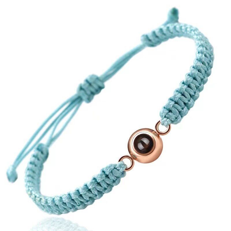 Corde bleue or rose