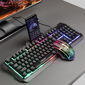 Factory Price Hot Selling PC <strong>Computer</strong> Gamer Led RGB Gaming Mechanical <strong>Keyboard</strong> and <strong>Mouse</strong> for PC Gamer - Product Image 4