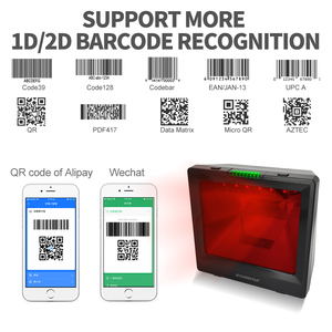 Omnidirectional 2d Barcode Scanner Scanning Platform Bar <strong>Code</strong> and Qr <strong>Code</strong> Scanners Qrcode Reader Scan Barcode Scanner GT-9900A - Product Image 3