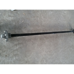 5 cıvata ile toptan özel Unbraked düz römork aks
