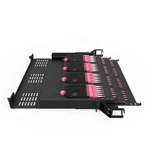 Data Center ODF 12F 24F MPO Cassette Fully Loaded <strong>With</strong> SM MPO-LC <strong>Modules</strong> 96 144 Optical Distribution Frame MPO/MTP <strong>Patch</strong> <strong>panel</strong> - Product Image 1