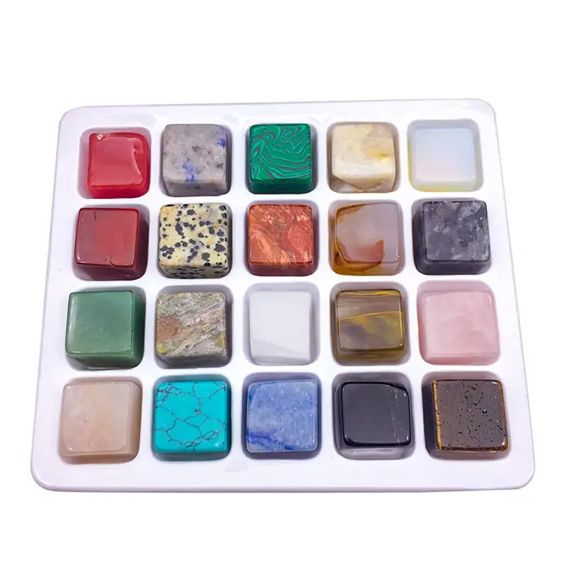 sale colour Wine Accessories Reusable Whiskey Cooler Set Ice Rocks Natural Marble Ice Cube Chilling Stones