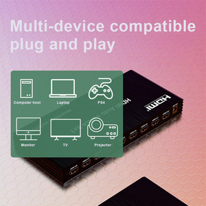 Interruptor automático Xput HDMI 8x1 4K 30Hz Conmutación continua compatible con resolución de salida Conmutación 4K3 0Hz/1080P/720P para transmisión en vivo - Product Image 5