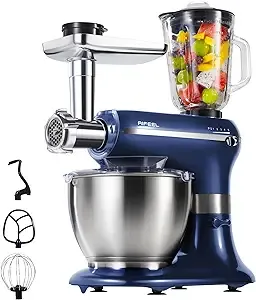 3 In 1 5l 6l 7l 8l özelleştirilmiş tezgah mikseri elektrikli planet mutfak et değirmenleri kek pişirme için tezgah mikseri - Product Image 2