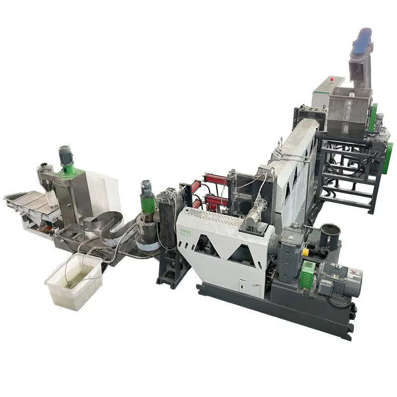 500-1000 كجم/ساعة PE PP PET البلاستيك ماكينة صنع الباليتات ماكينة صناعة الحبوب البلاستيكية الطارد آلة آلة تحبيب بلاستيكية